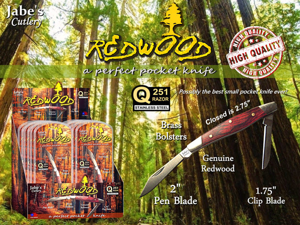 Knife - Redwood