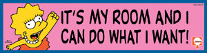 The Simpsons - It's My Room  - # 30501