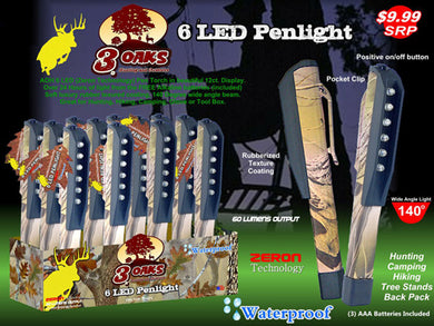 6 LED Pen Light