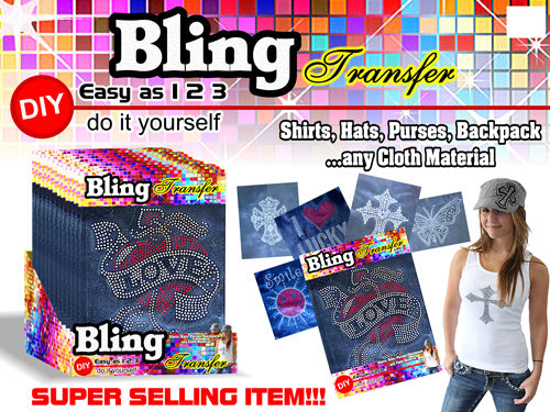 Bling Transfer Decals