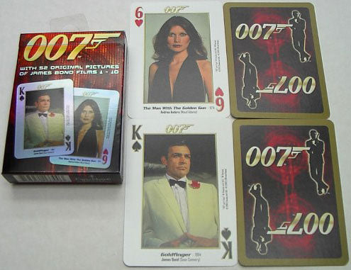 Playing Cards - James Bond 1-10
