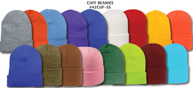Knit Beenies - Cuff
