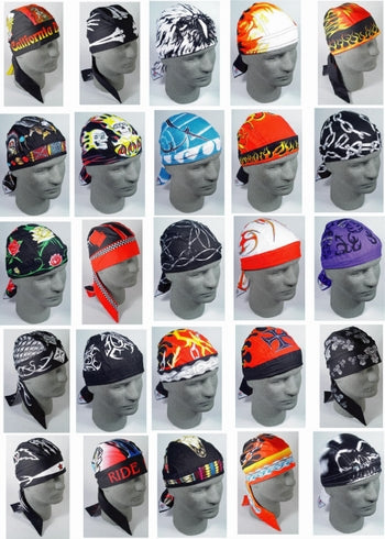Skull Caps - Deluxe Biker