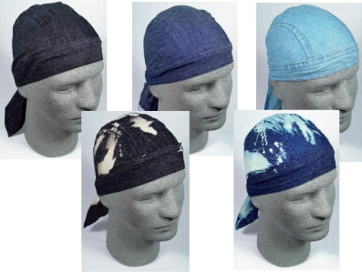 Skull Caps - Denim