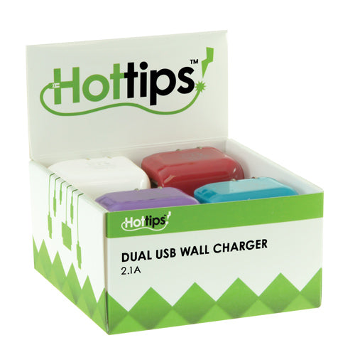 Hottips - 2.1A Dual USB Wall