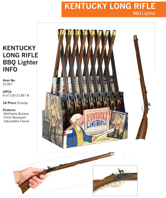 Utility Lighter - Kentucky Long Rifle