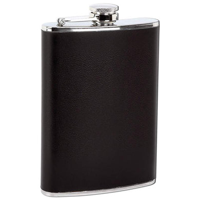 Whisky Flask - 8 Oz Leather