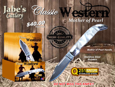 Knife - Western Mother of Pearl