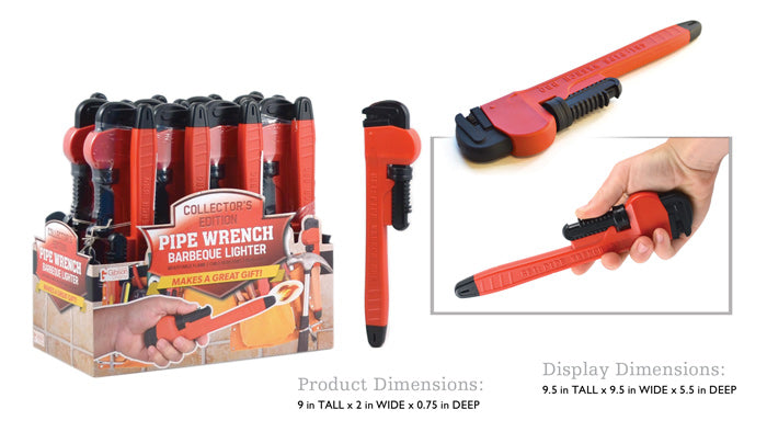 Utility Lighter - Pipe Wrench
