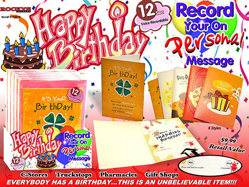 Recordable Birthday Cards