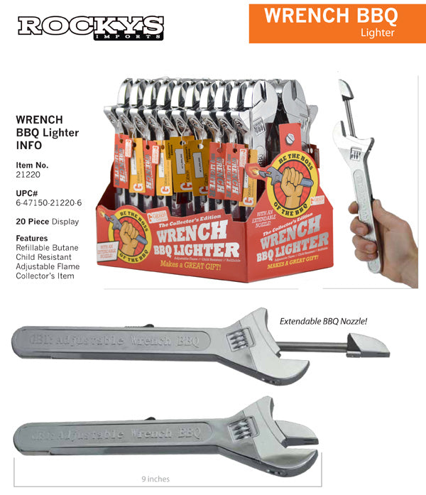 Utility Lighter - Wrench